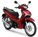 New wave125i (2023) สีสีแดง-ดำ